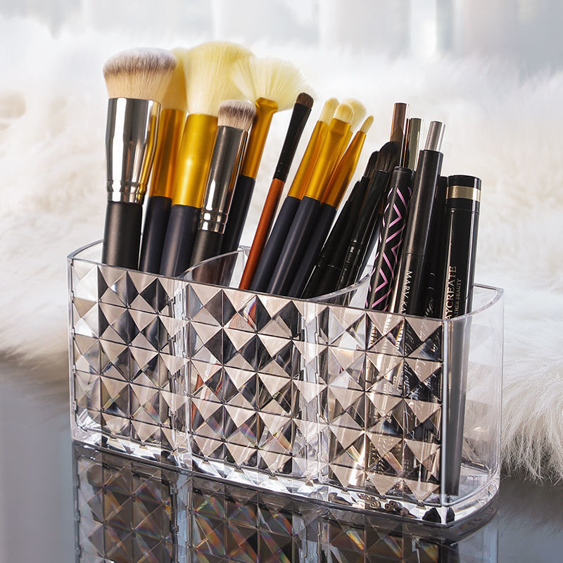 Home Edit Bathroom Storage - Transparante acryl cosmetische organizer - 3-laags