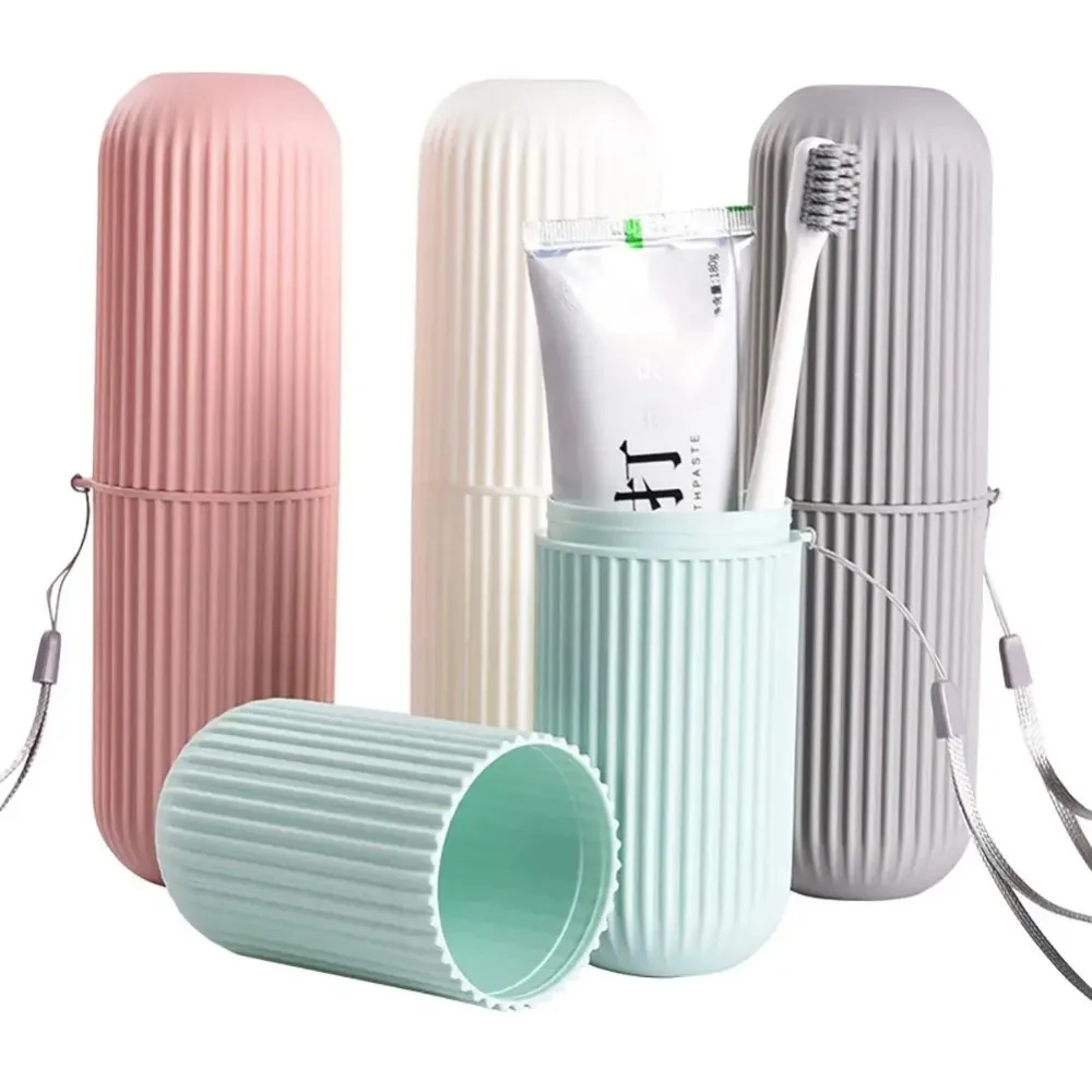 Home Edit Bathroom Storage - Reizen Draagbare Tandenborstel Cup Badkamer Tandpasta