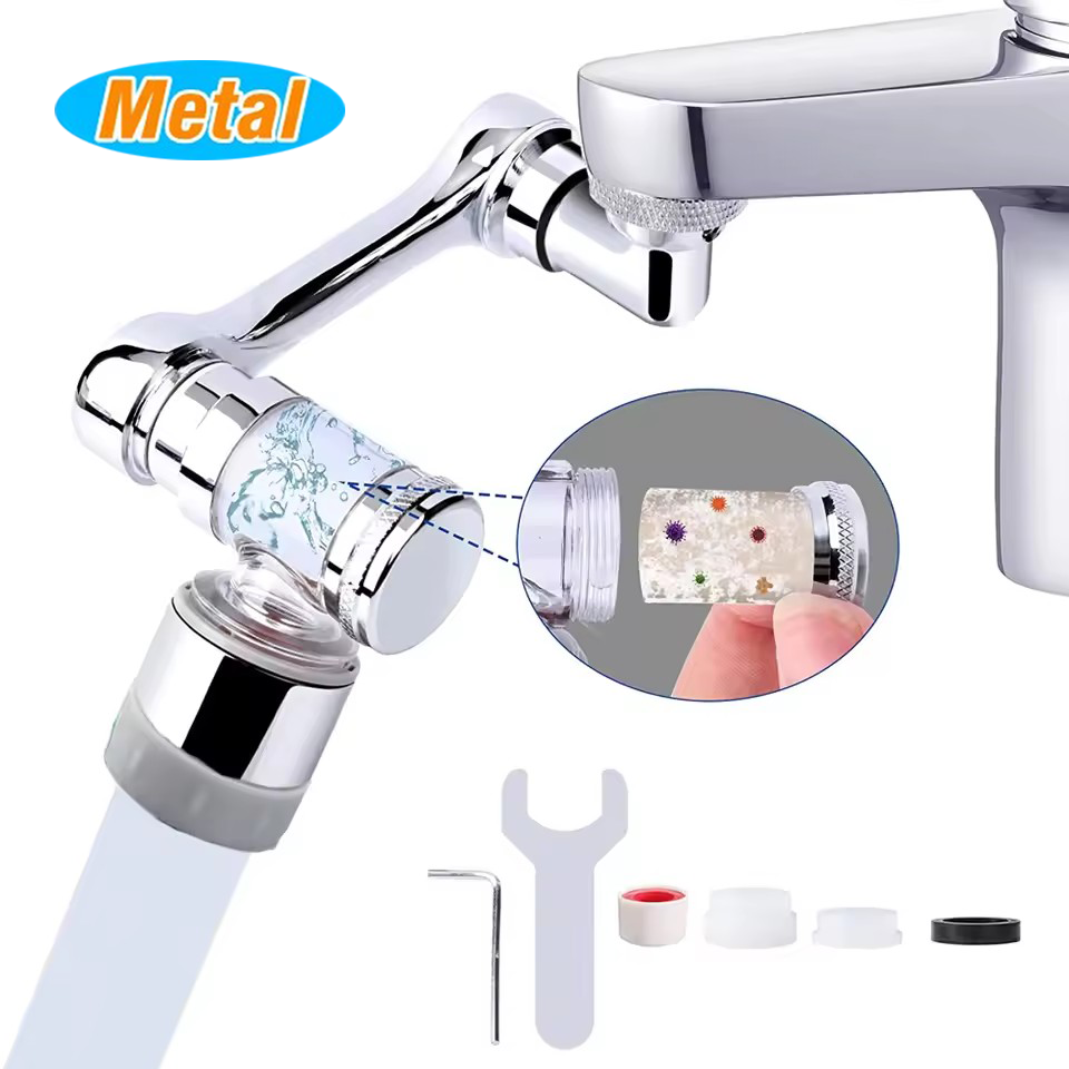 Metalen universele kraanverlen - Basin Mixer Tap recensie en prijs