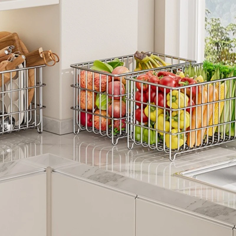 Opbergmand van roestvrij staal - Home Essentials Bathroom Storage recensie en prijs