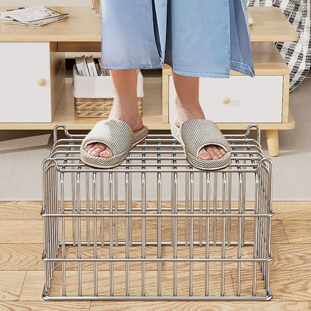 Opbergmand van roestvrij staal - Home Essentials Bathroom Storage recensie en prijs