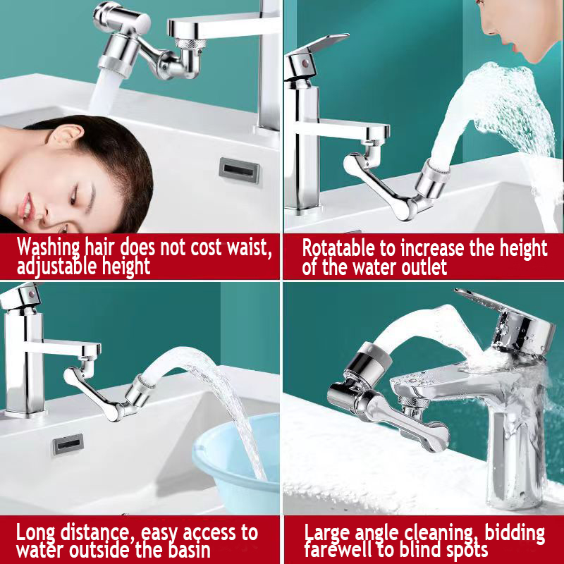 Universeel 1080 ° Draaibare ve - Basin Mixer Tap recensie en prijs