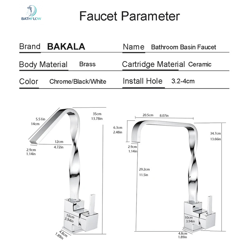 Gouden badkamer- en keukenkraa - Basin Mixer Tap recensie en prijs