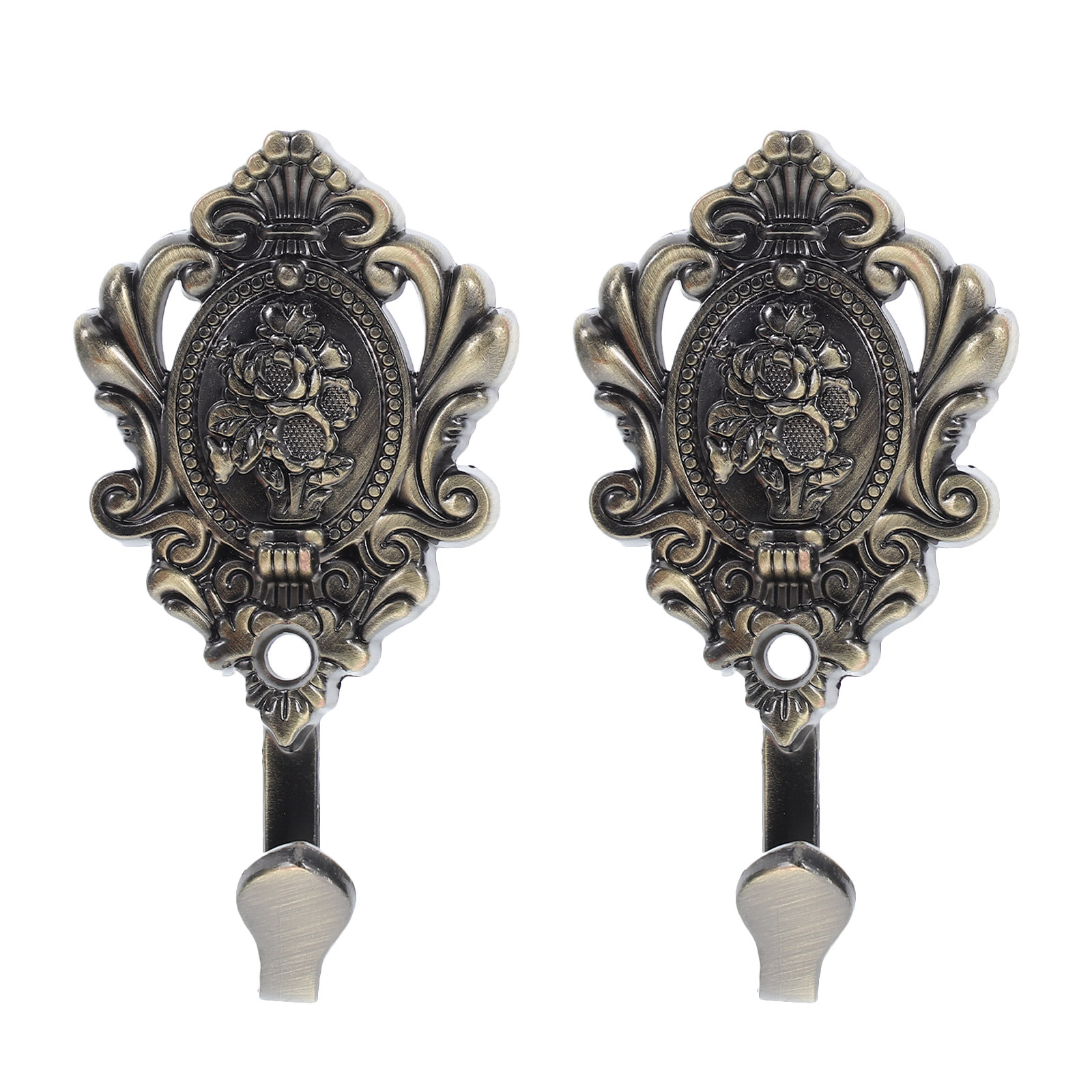 2 stuks zwarte, vintage metale - Home Bathroom Organizer recensie en prijs