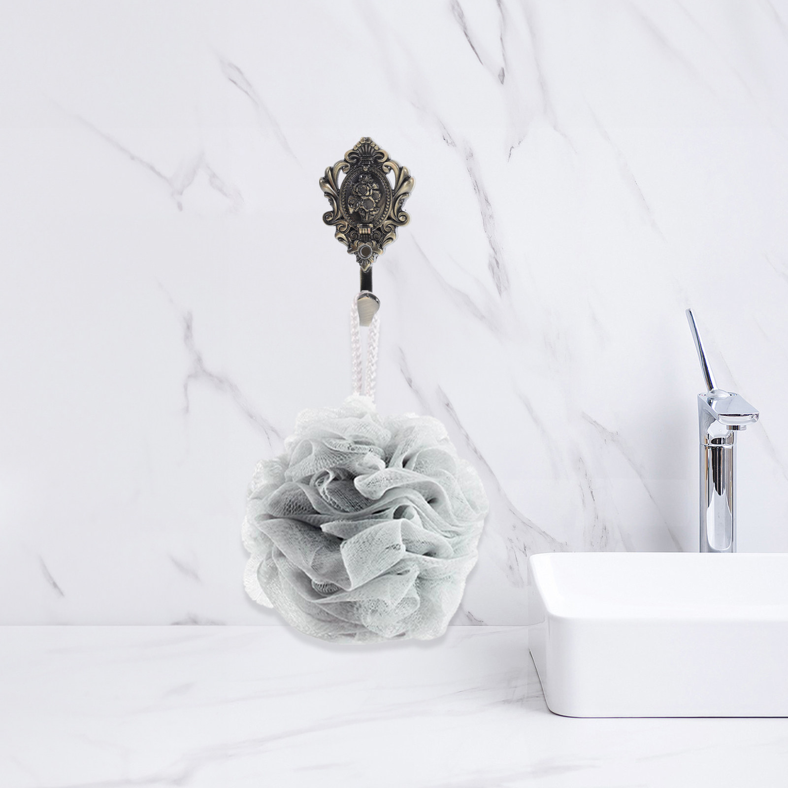 2 stuks zwarte, vintage metale - Home Bathroom Organizer recensie en prijs