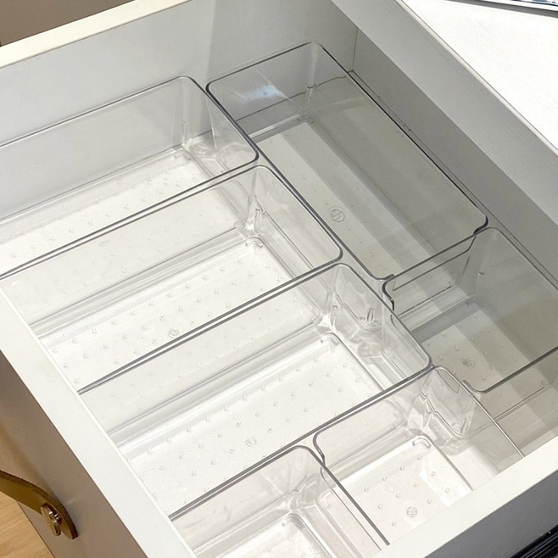 7 stuks transparante acryl opb - Home Edit Bathroom Storage recensie en prijs
