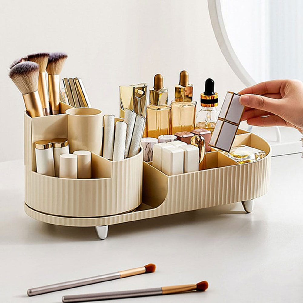 360 °   Draaibare make-up opbe - Home Edit Bathroom Storage recensie en prijs