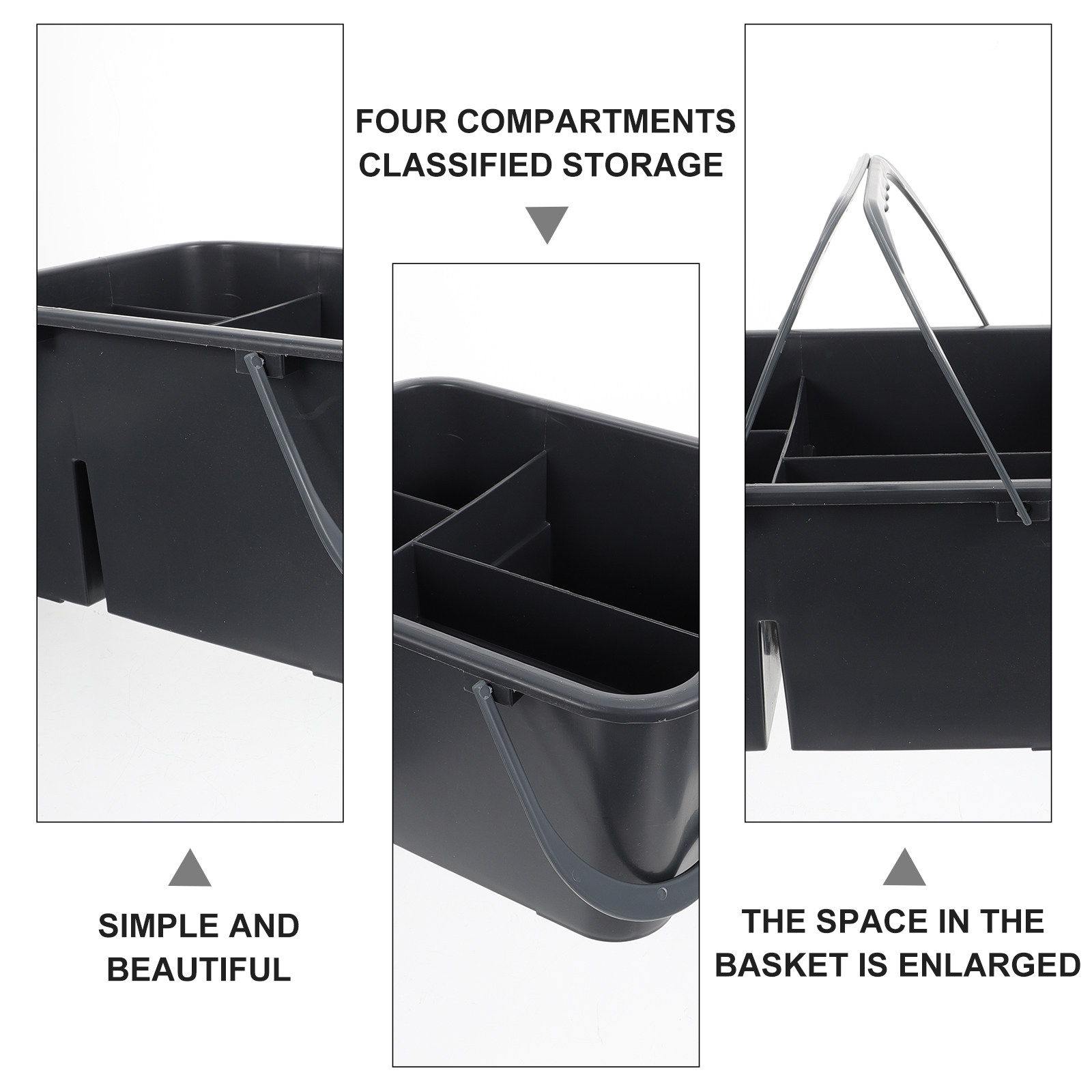 1 stuks opbergmand met vier va - Home Essentials Bathroom Storage recensie en prijs